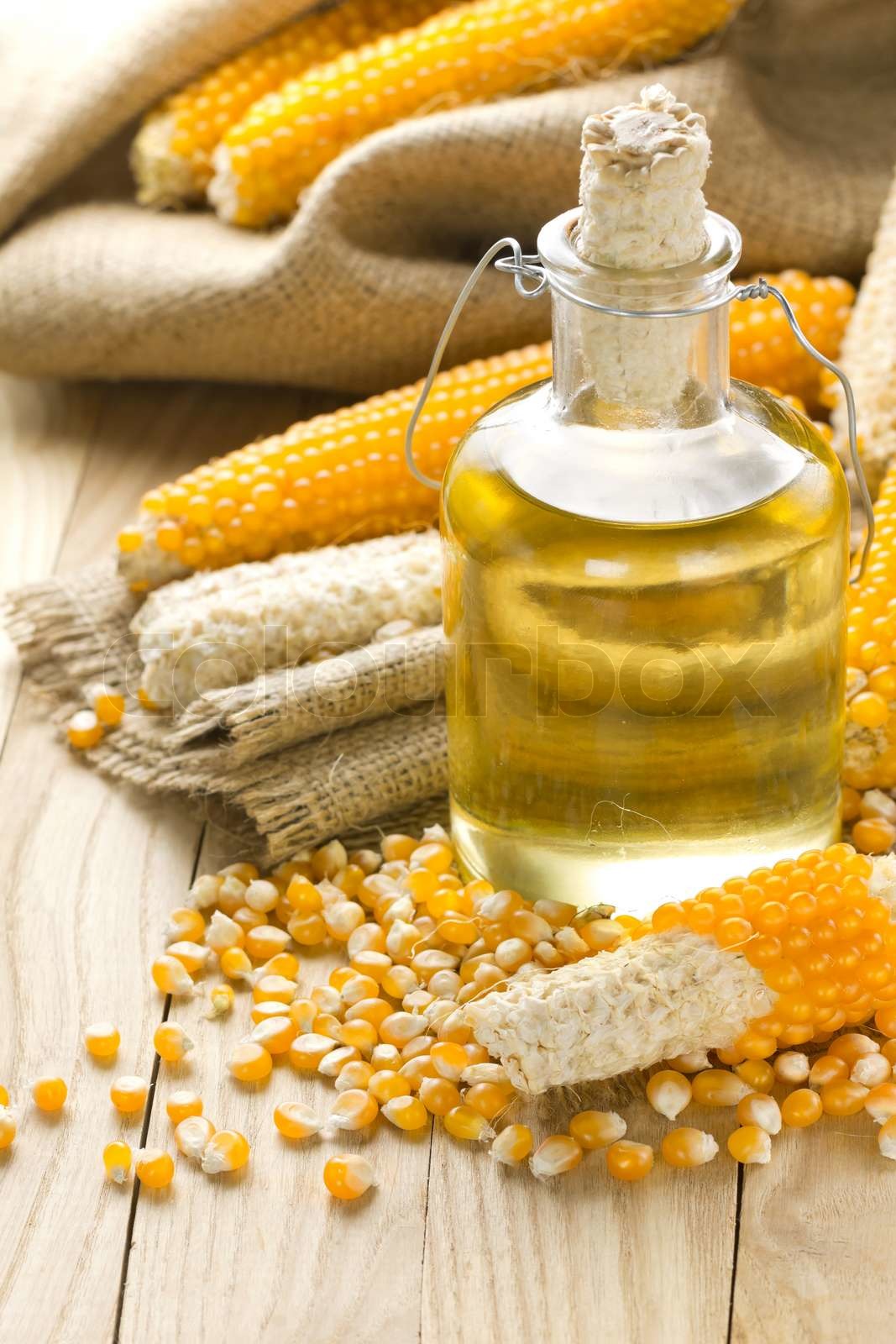Corn oil | Stock image | Colourbox