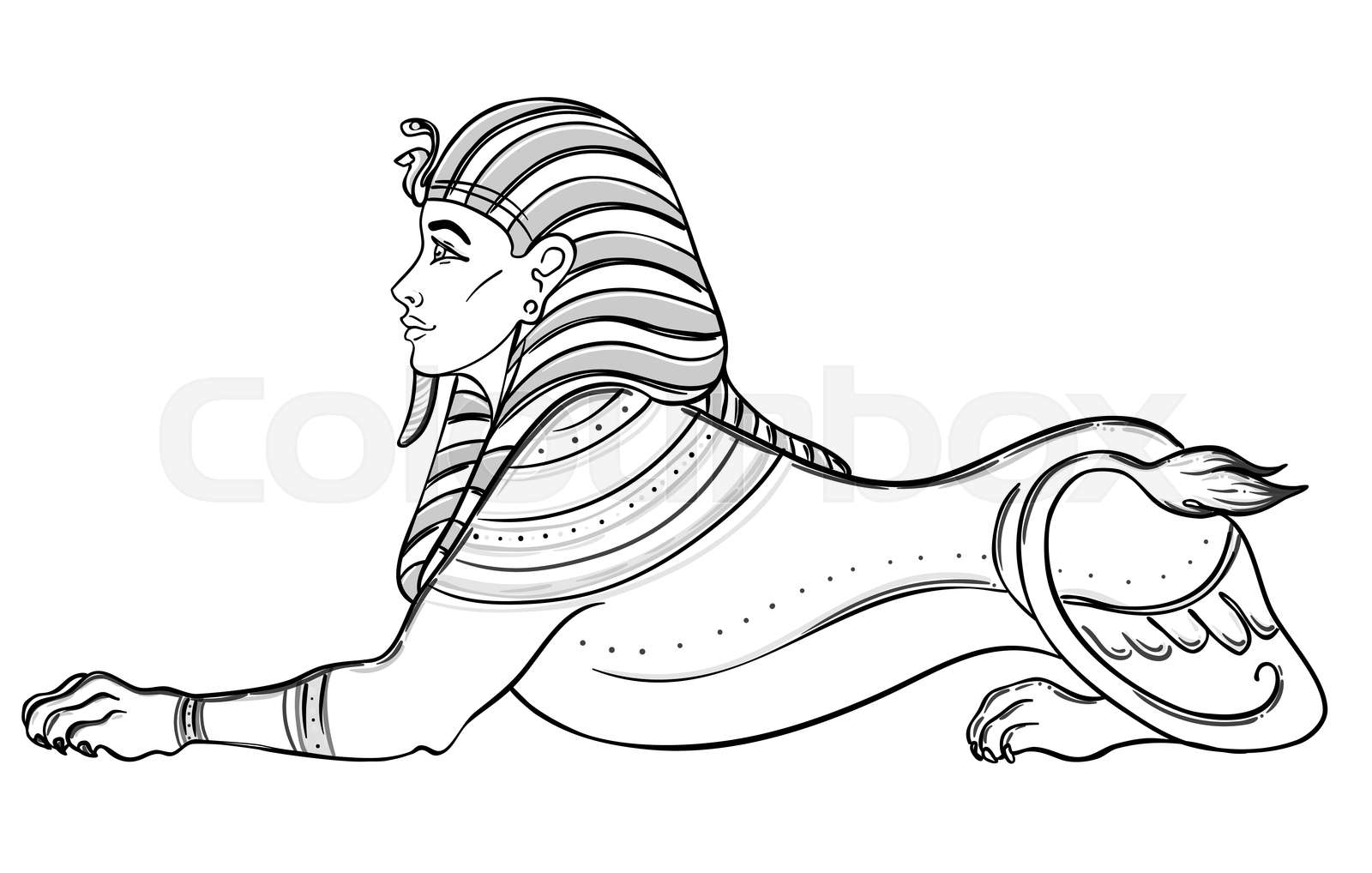 Share 83 newest sphinx coloring pages , 100 free printables Shill Art