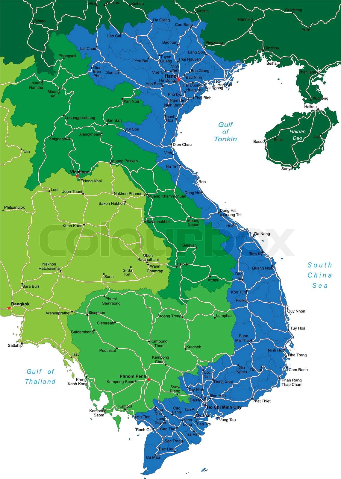Vietnam StockVektor Colourbox