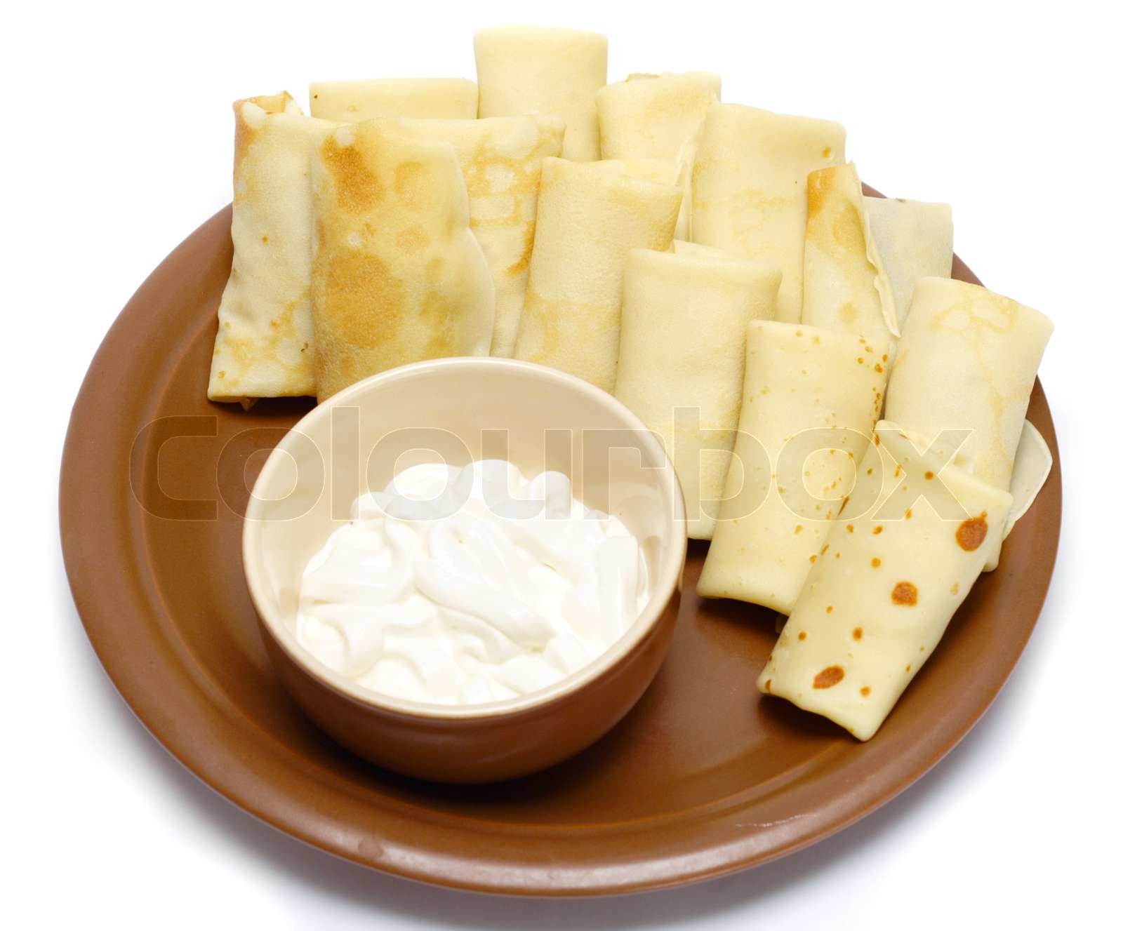 Russische Pfannkuchen | Stock Bild | Colourbox