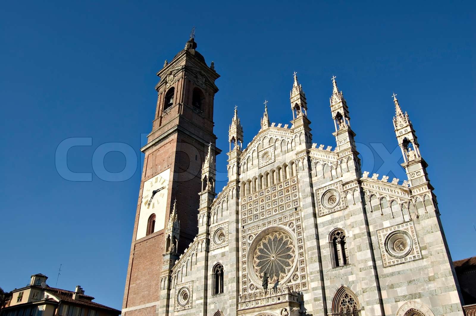 Duomo of Monza Stock image Colourbox