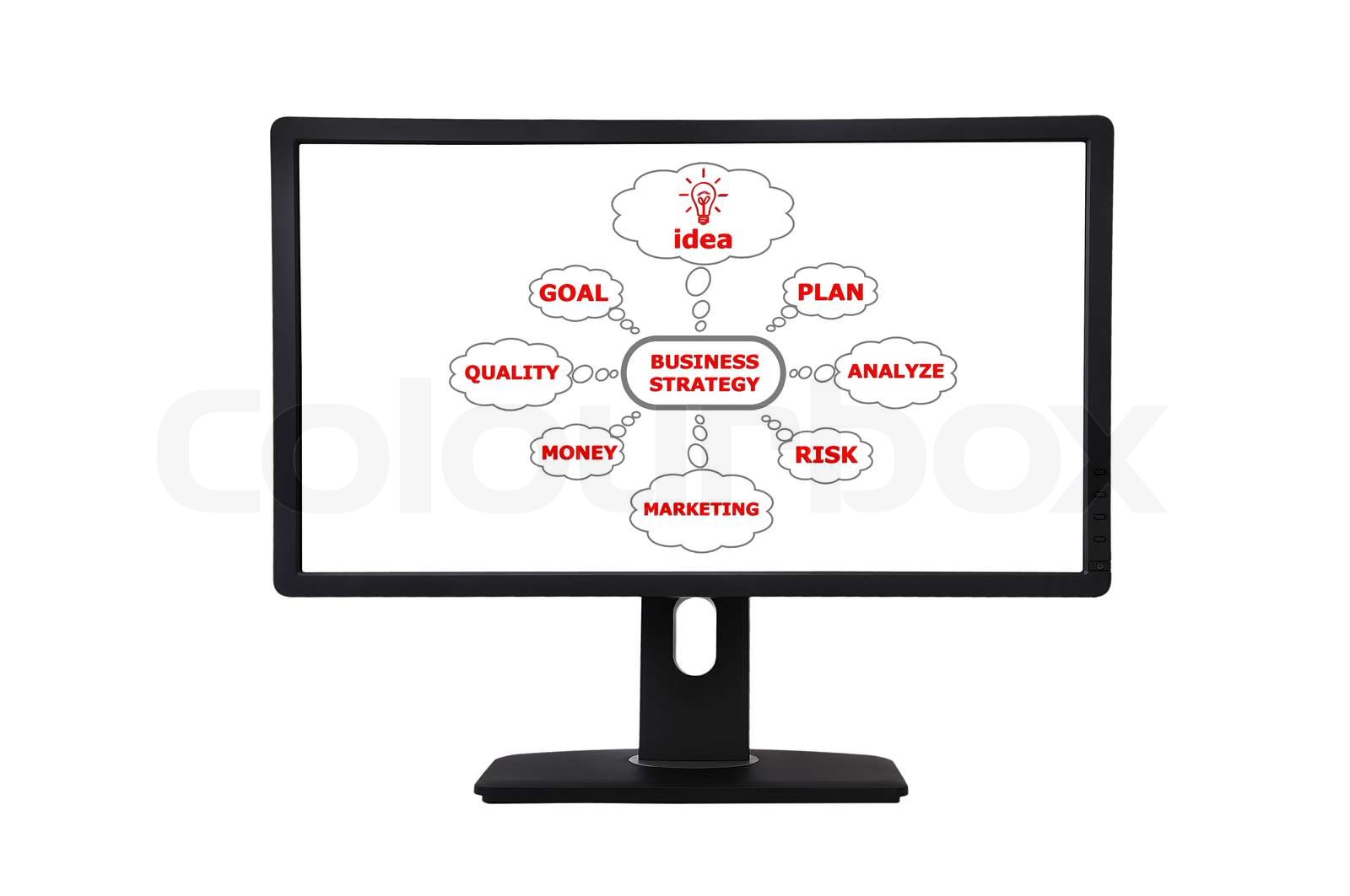 Business Strategy Stock Image Colourbox