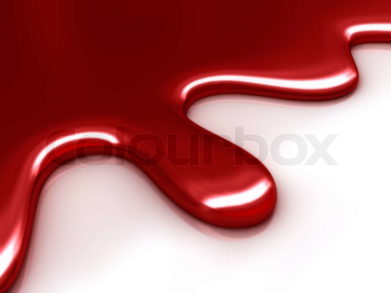 Abstract Red Liquid | Stock image | Colourbox