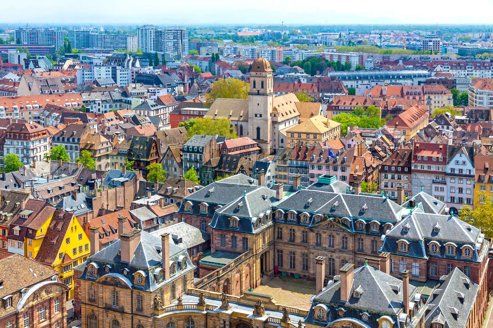 frankreich, gesamtschau, haus Stock Bild Colourbox