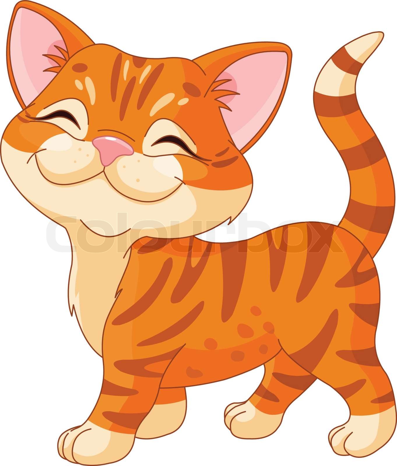 süße Kätzchen | Stock-Vektor | Colourbox