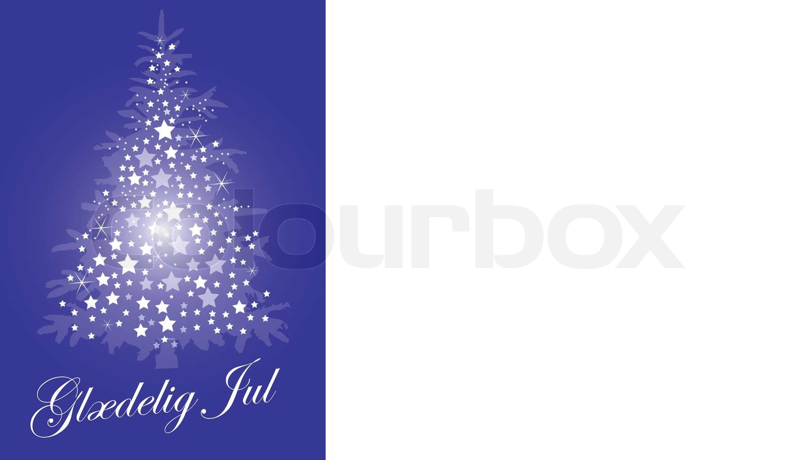 glædlig jul | Stock vector | Colourbox