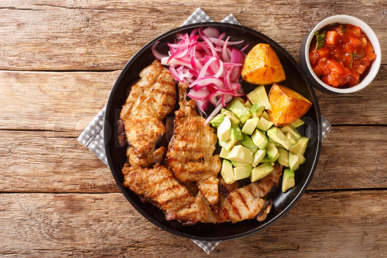 Poc Chuc traditional Mayan dishes of the Yucatan region of Mexico