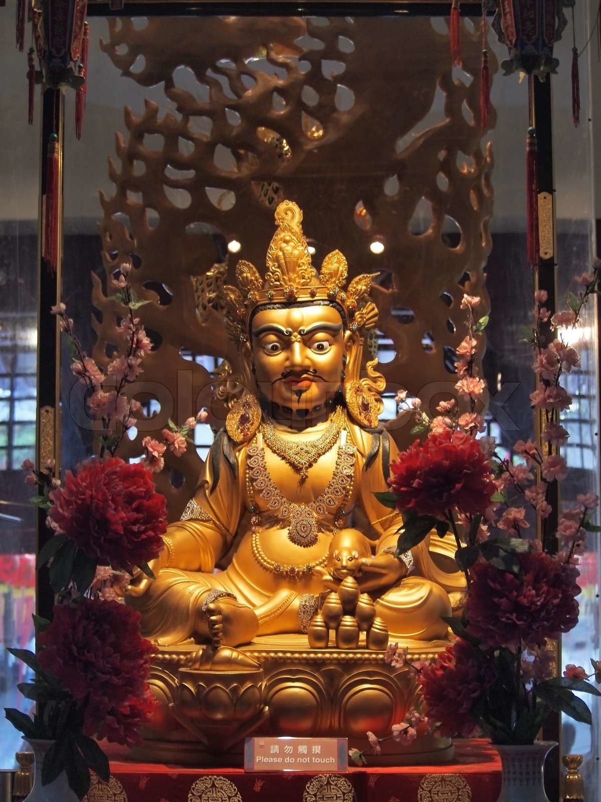 buddha in chinese temple | Stock image | Colourbox