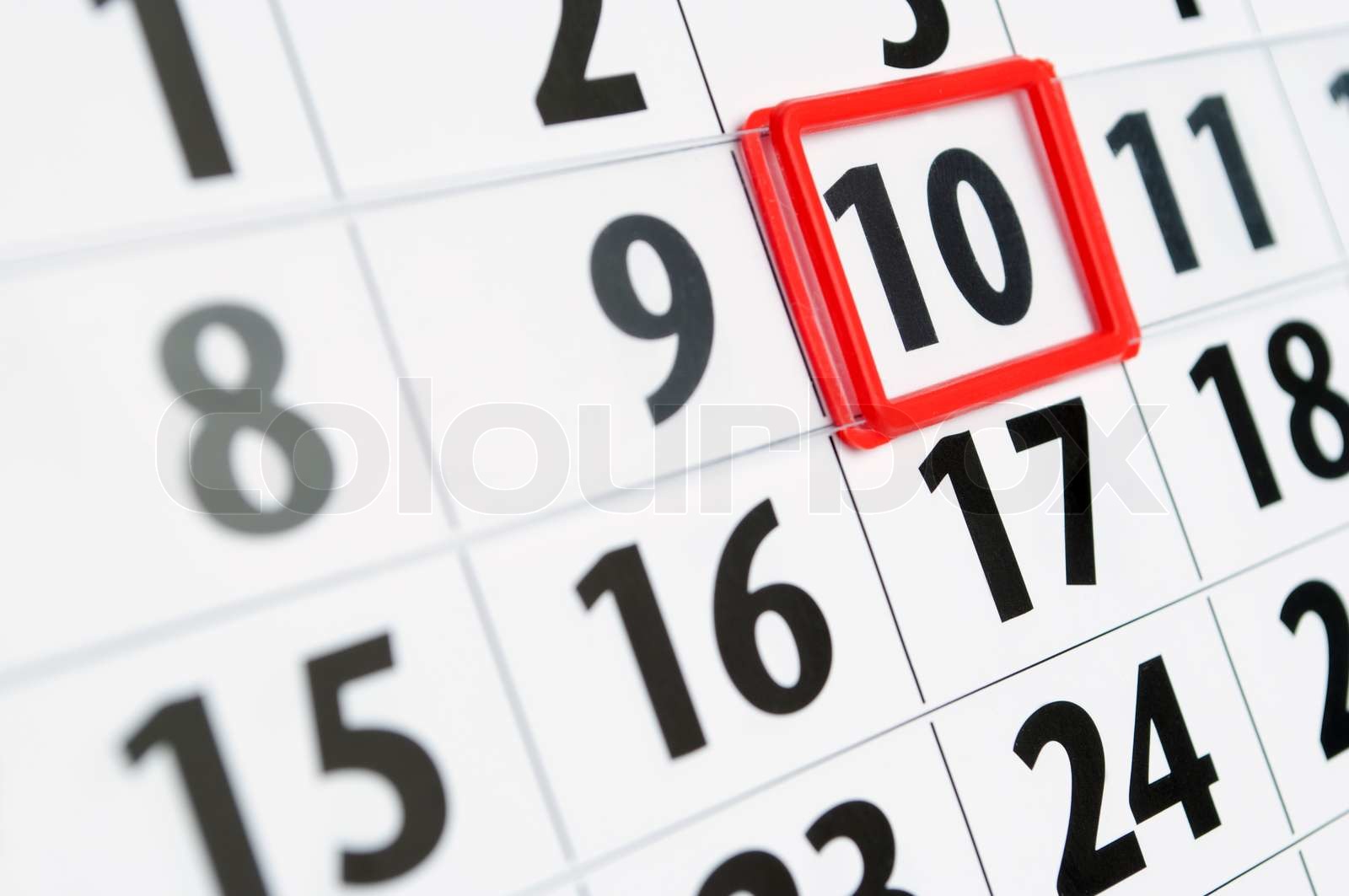 kalender | Stock foto | Colourbox