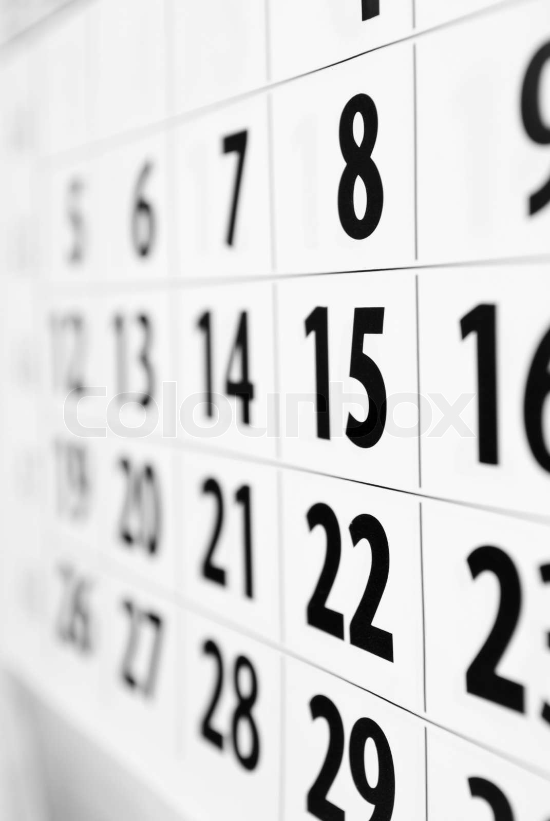 kalender | Stock foto | Colourbox