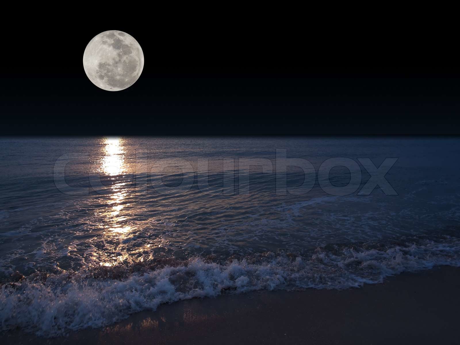Vollmond Stock Bild Colourbox