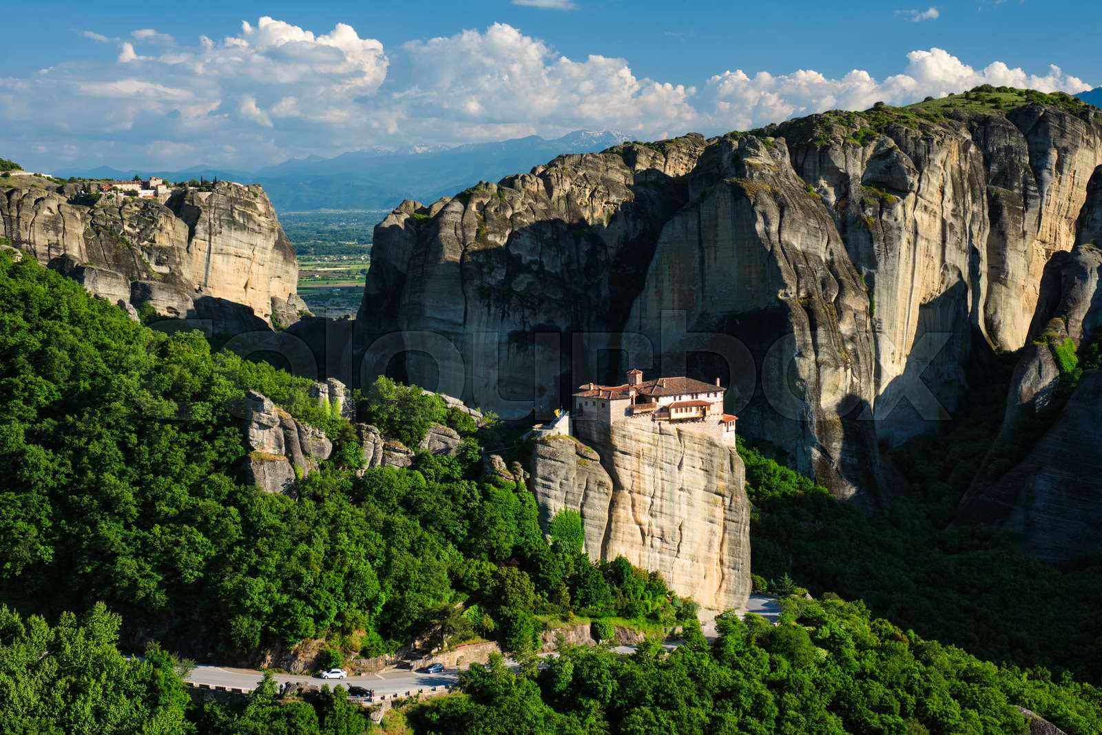 Monastery of Rousanou and Monastery of St. Stephen in Meteora in Greece