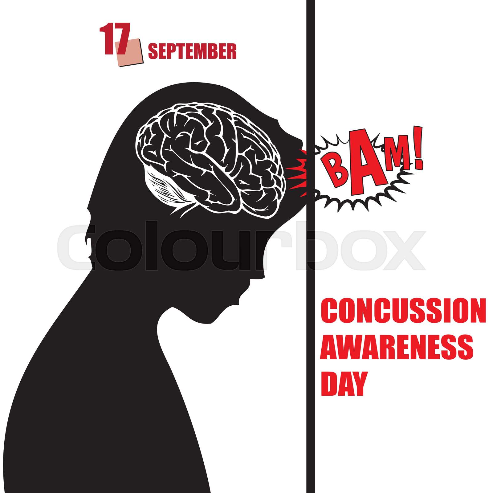 Concussion Awareness Day Stock vector Colourbox