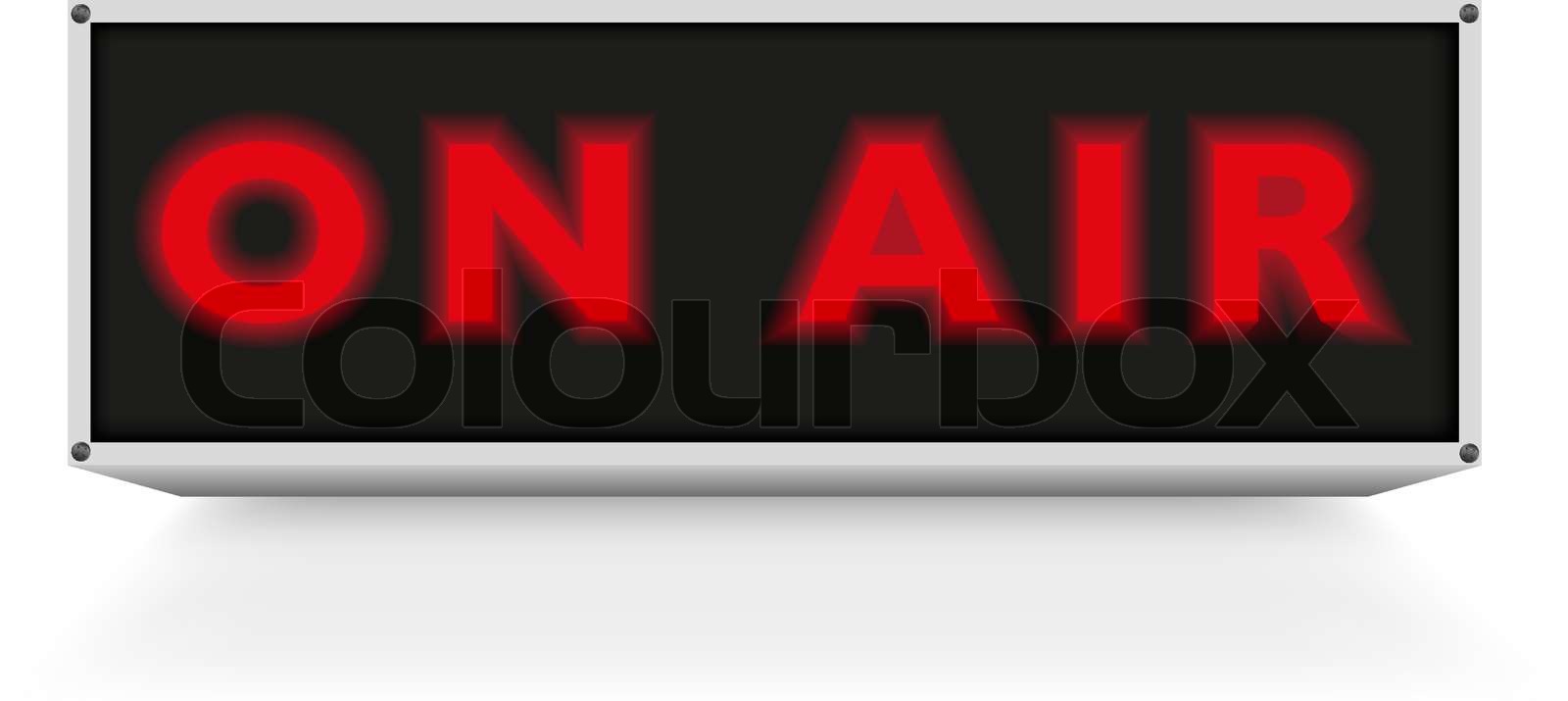 On Air Sign | Stock-Vektor | Colourbox