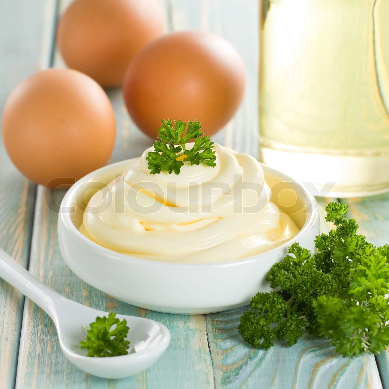 Mayonnaise Stock Bild Colourbox