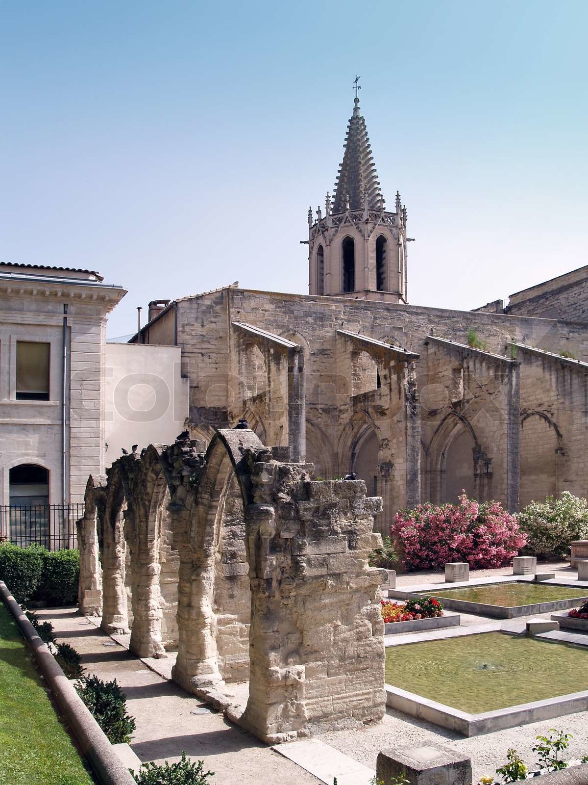 Avignon, France Stock image Colourbox