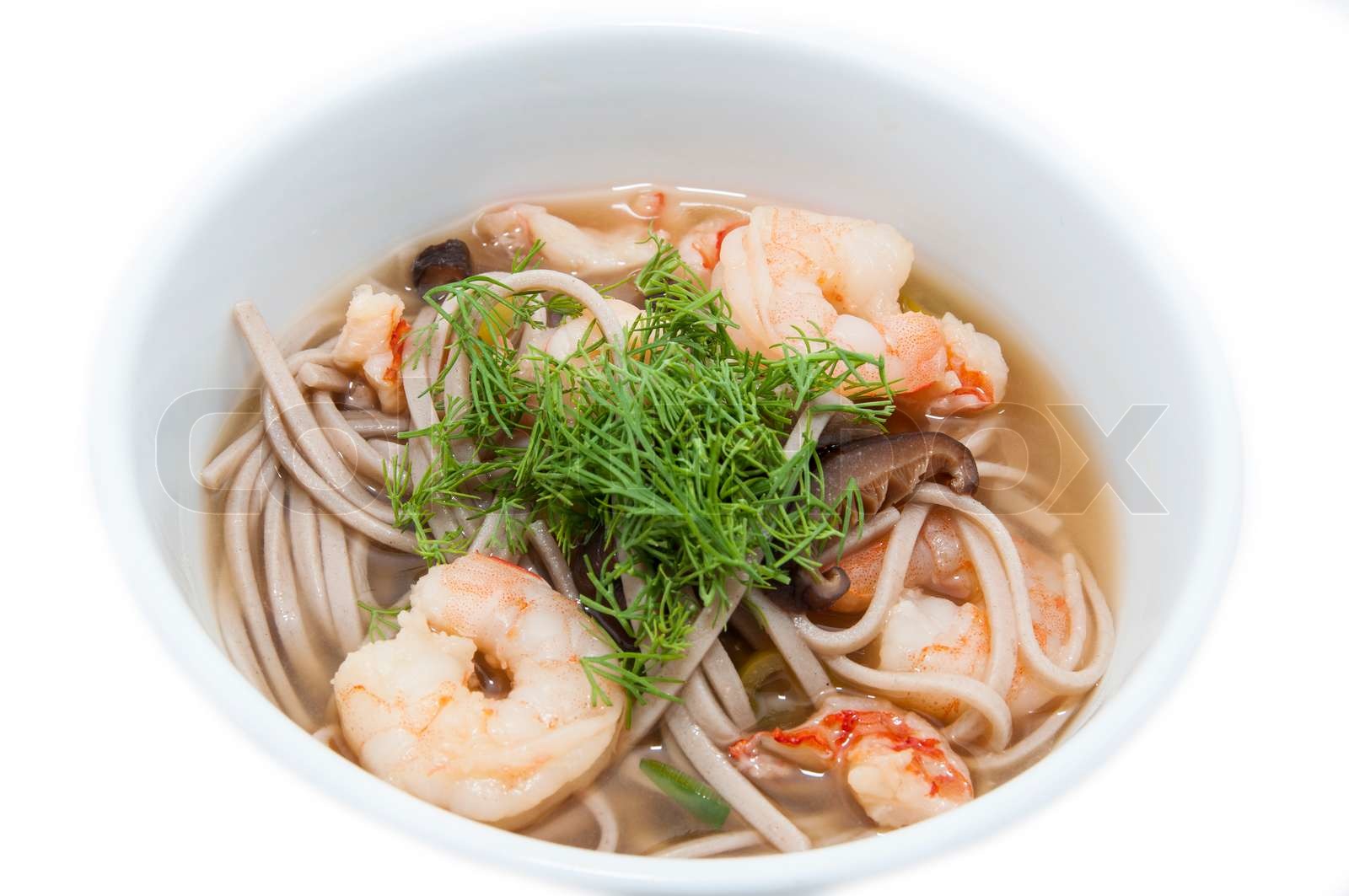 Japanese soup Stock image Colourbox