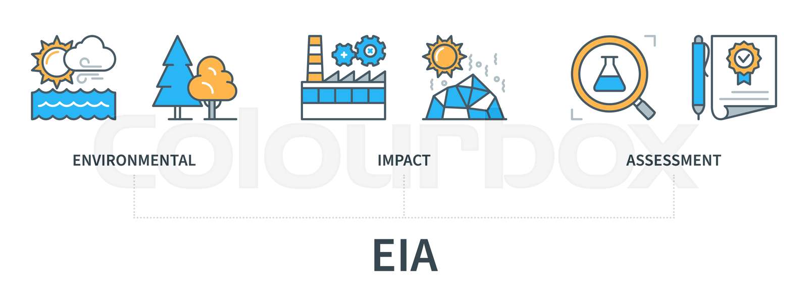 environmental-impact-assessment-vector-infographics-stock-vector