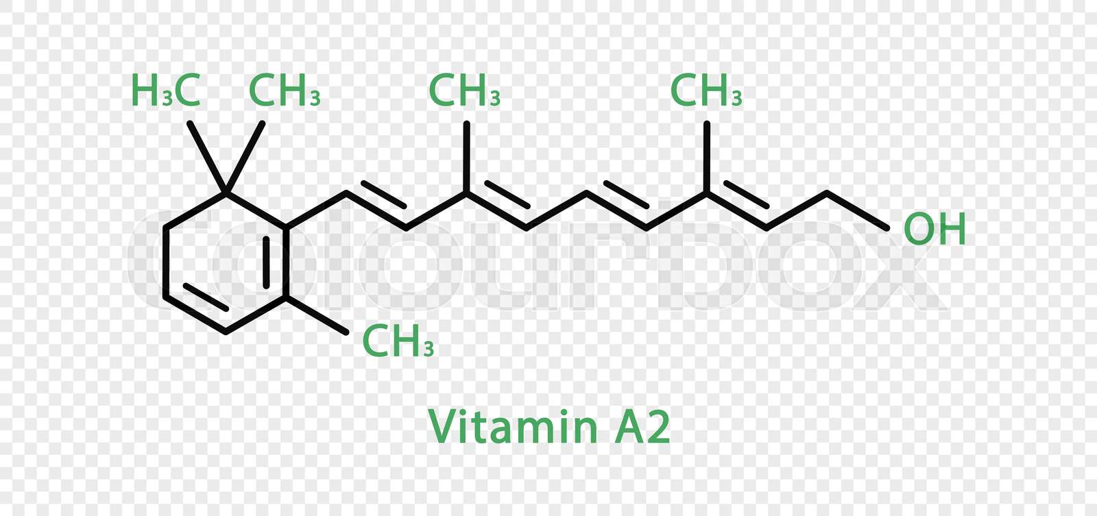 vitamin-a2-chemical-formula-vitamin-a2-structural-chemical-formula
