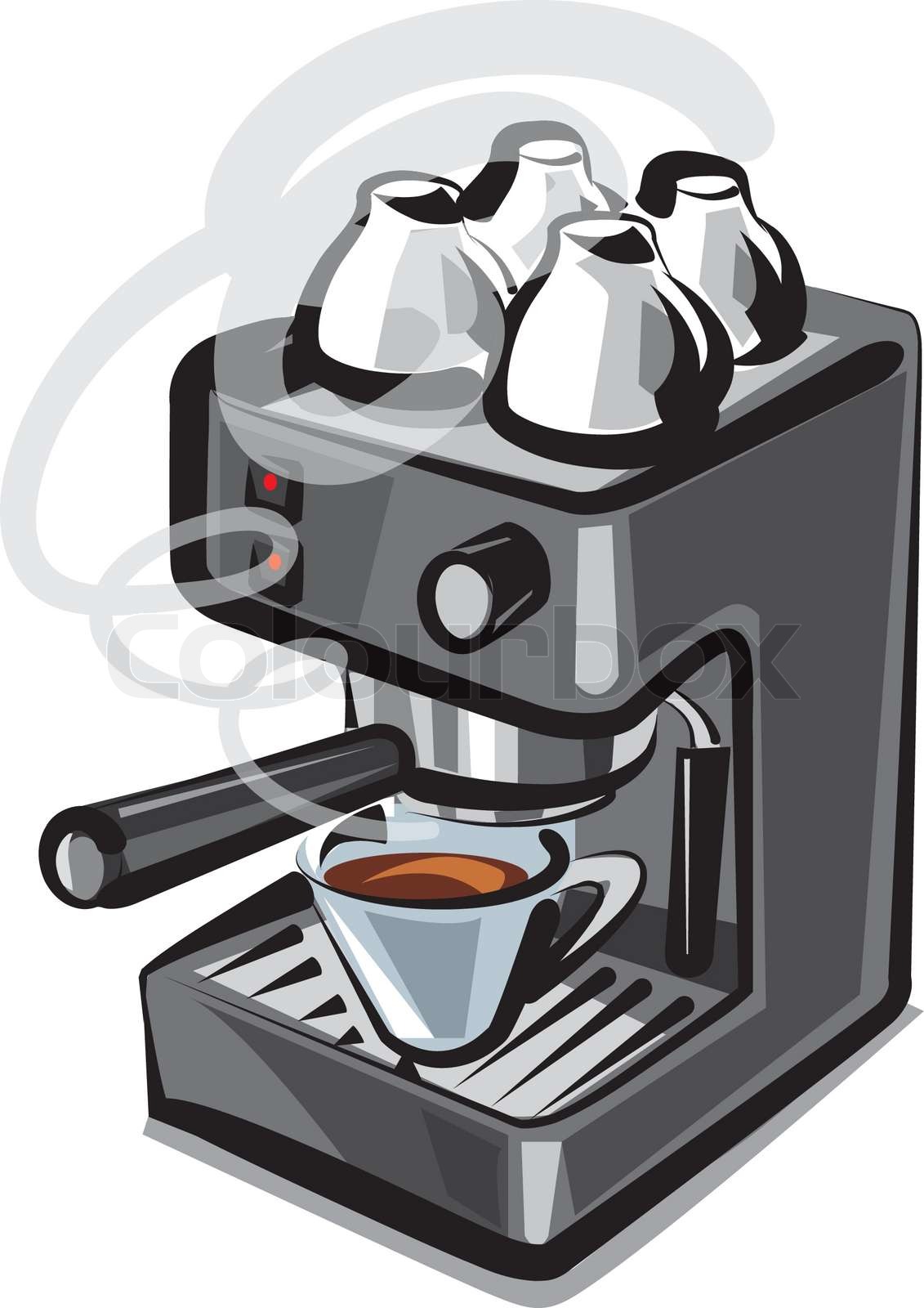 coffee machine Stock vector Colourbox