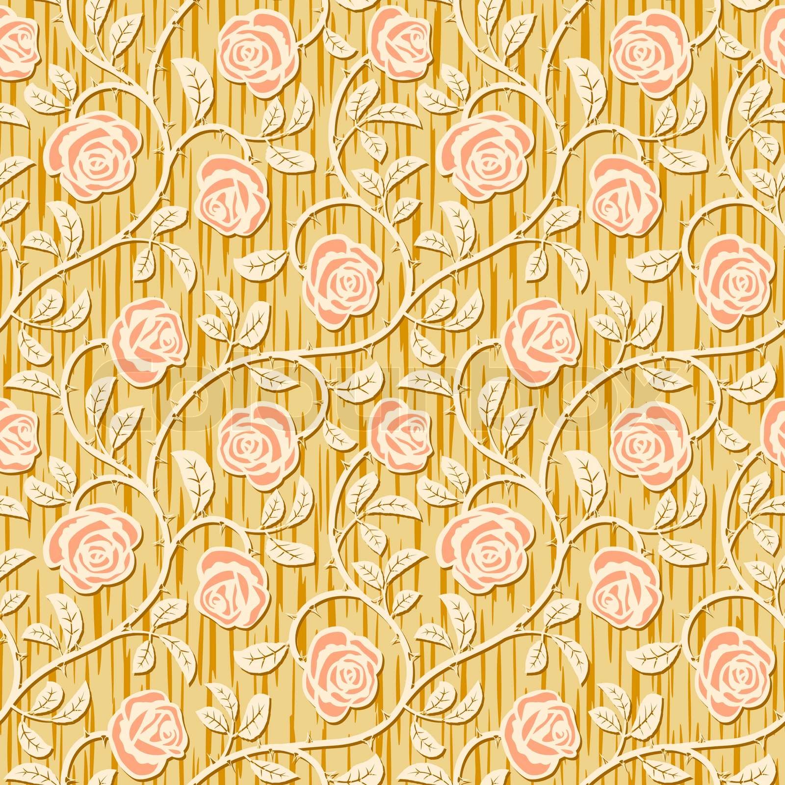 seamless abstract rose pink background | Stock vector | Colourbox