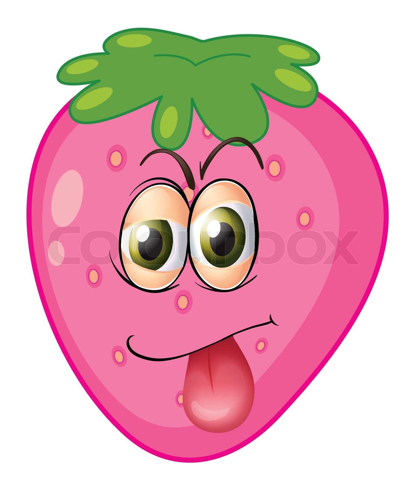 ein Gesicht | Stock-Vektor | Colourbox