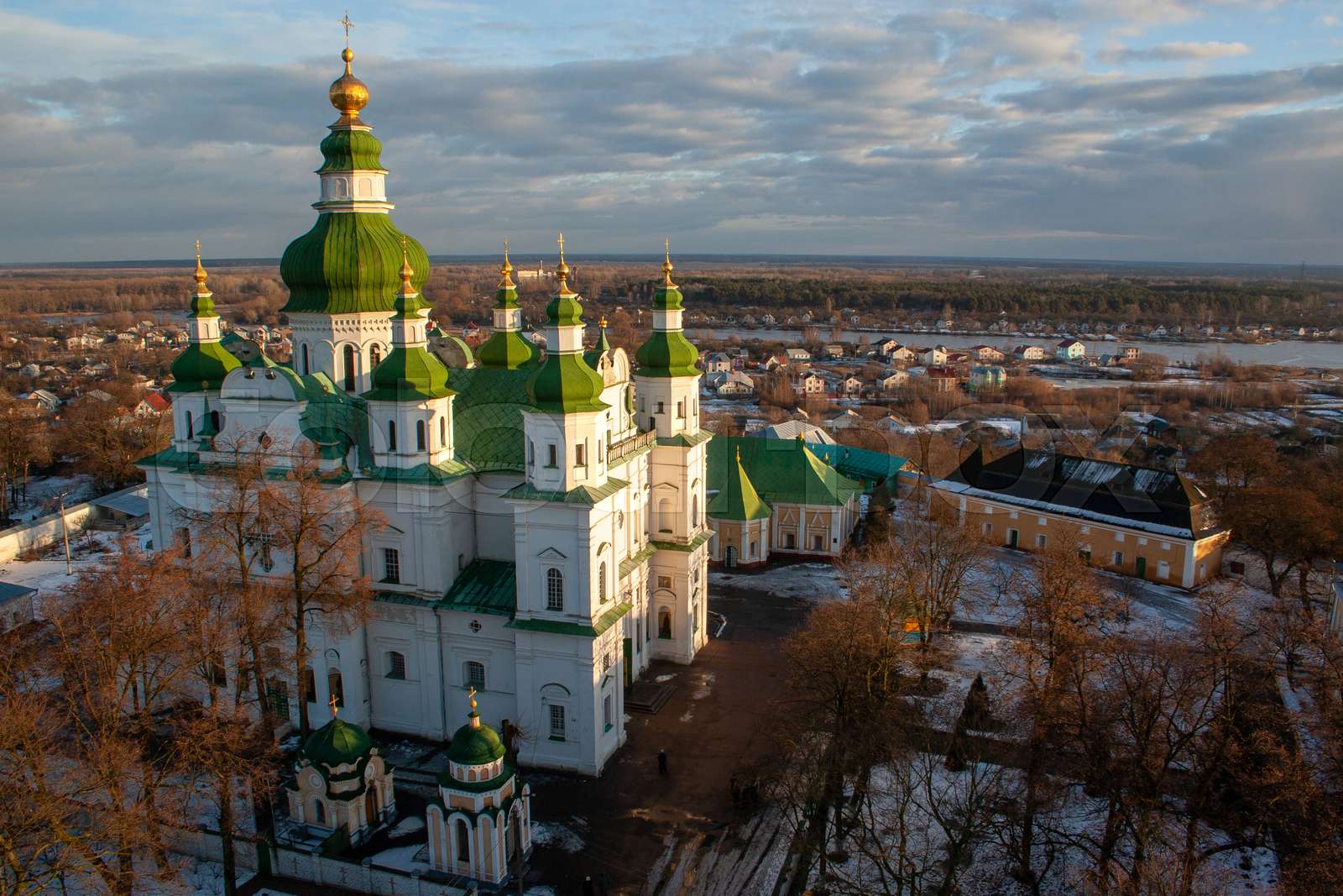 russland, dreieinigkeit, tschernigow Stock Bild Colourbox
