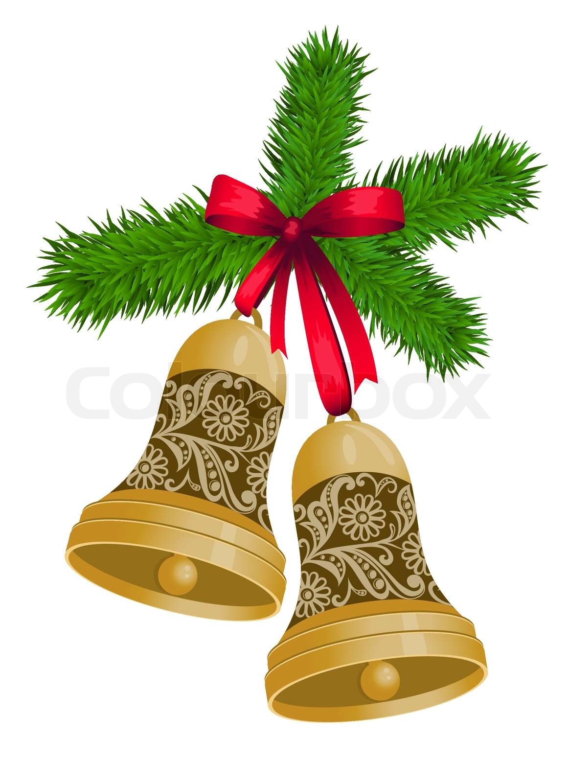 Weihnachtsglocken | Stock-Vektor | Colourbox