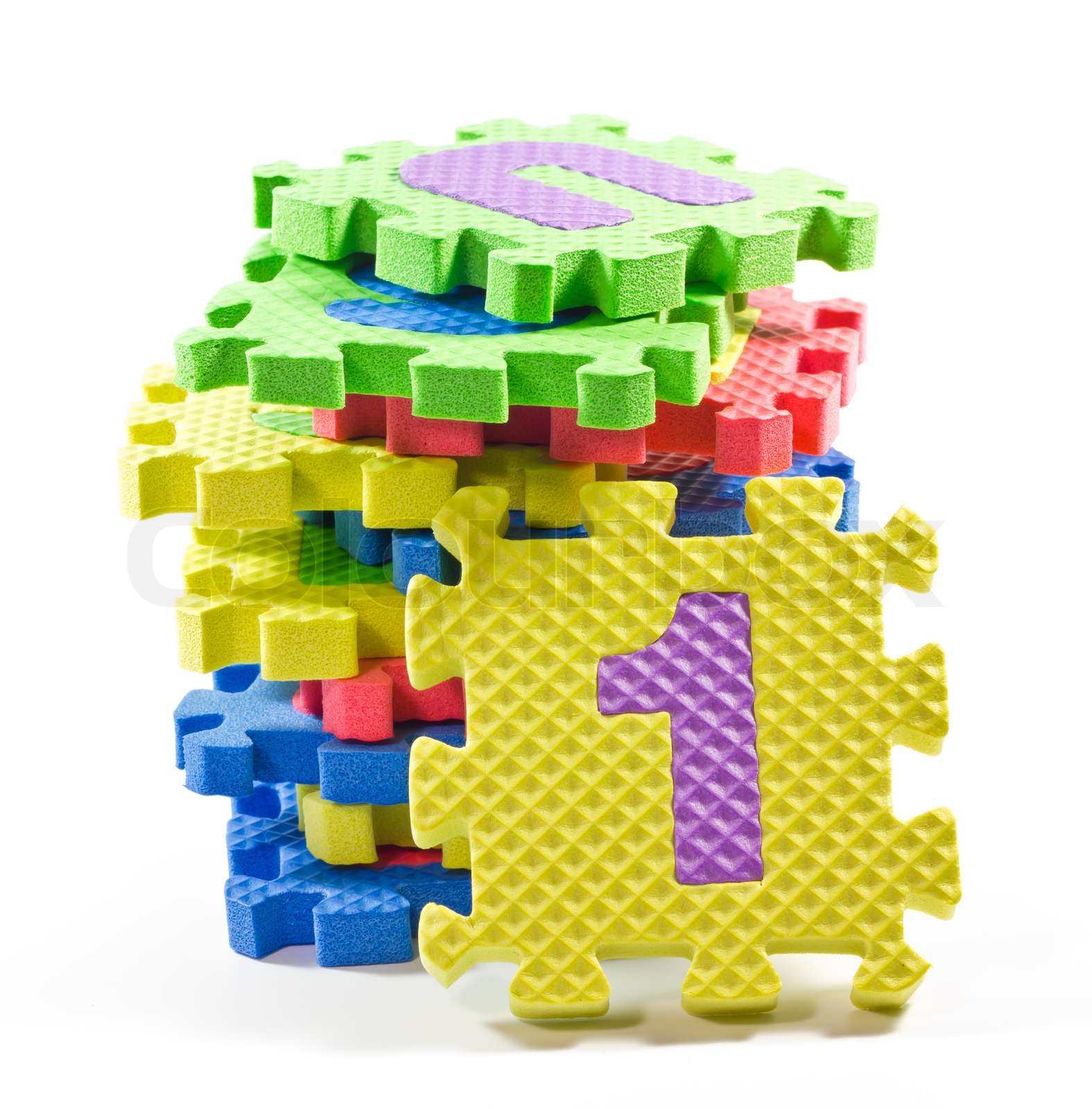 Jigsaw Numbers Stock Image Colourbox Jigsaw Numbers Stock Image Colourbox