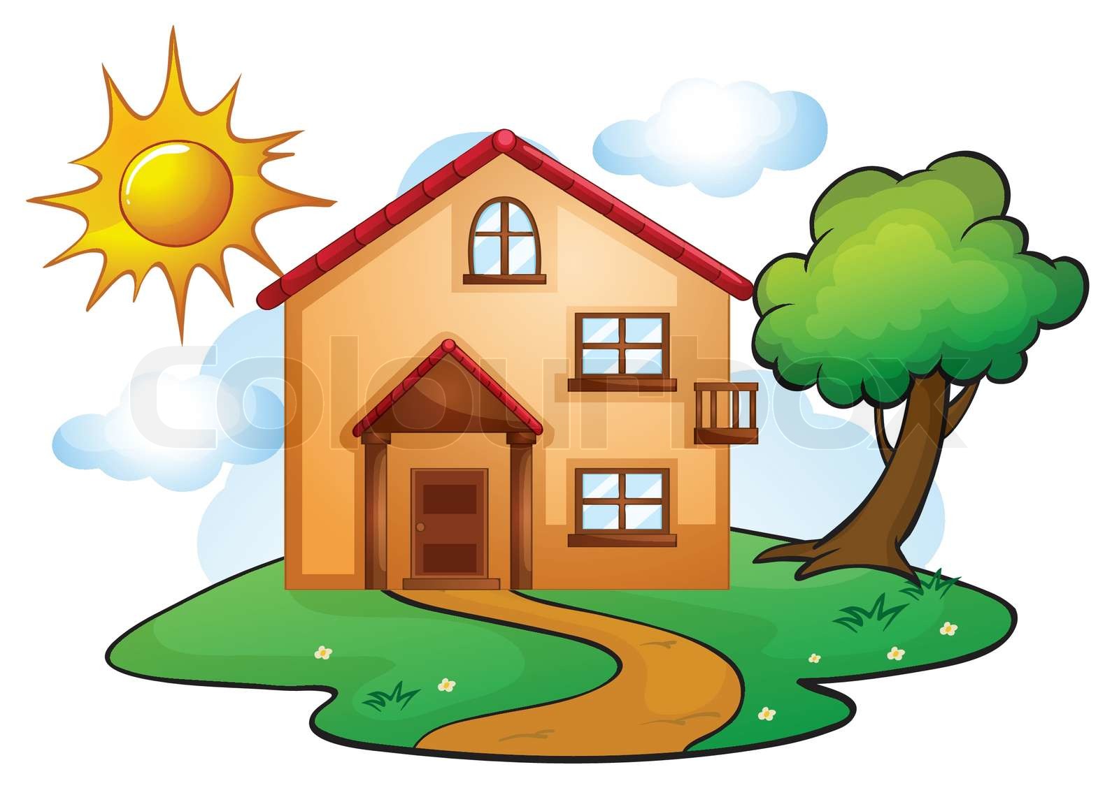 house Stock vector Colourbox