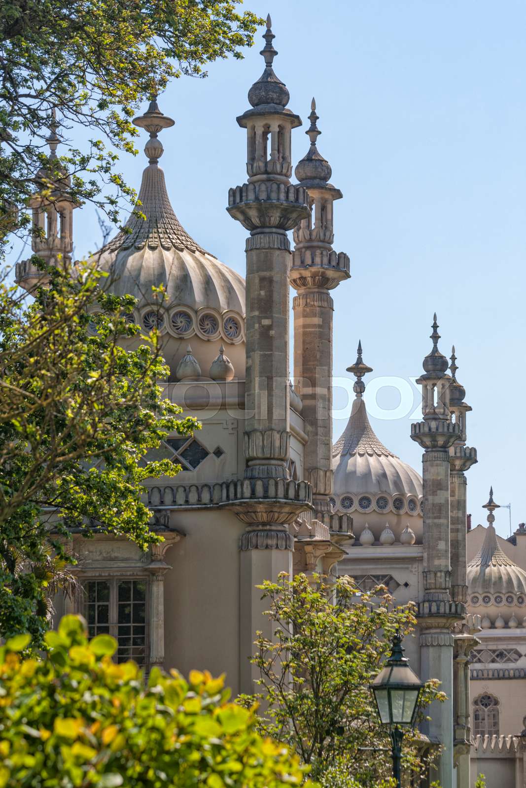 Detail of Royal Pavilion at Brighton Stock image Colourbox