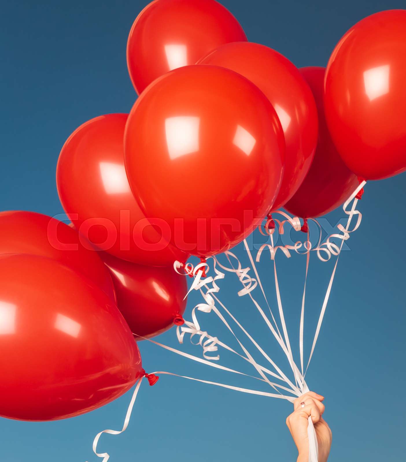ballon, luft, part | Stock foto | Colourbox
