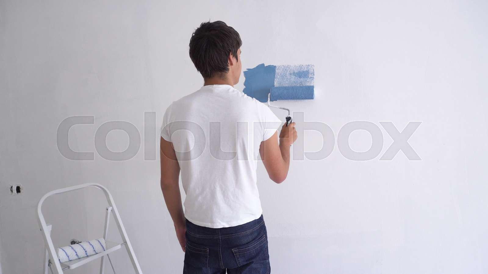 Do it yourself house renovations Stock video Colourbox