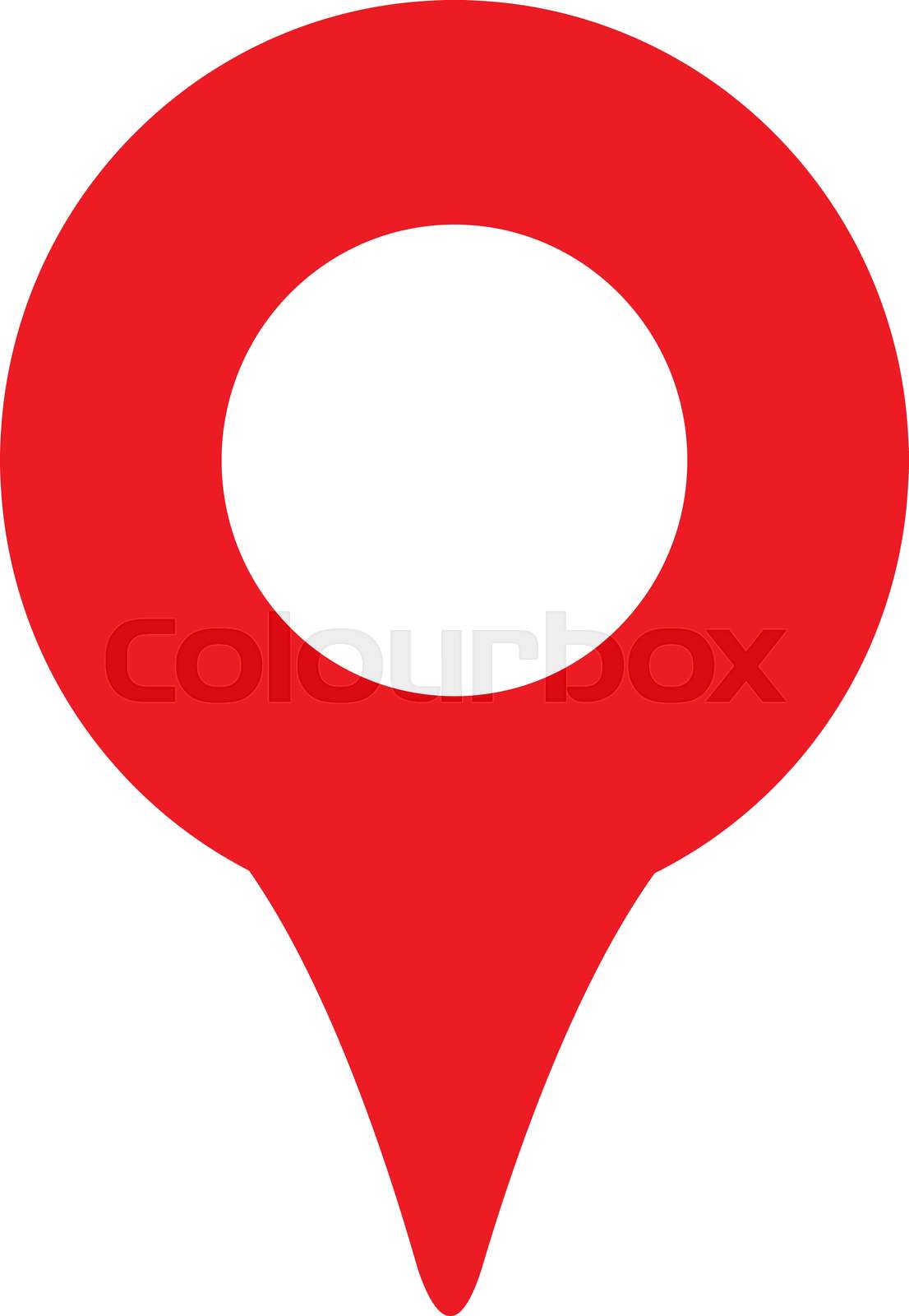 Pin location icon sign symbol design | Stock vector | Colourbox