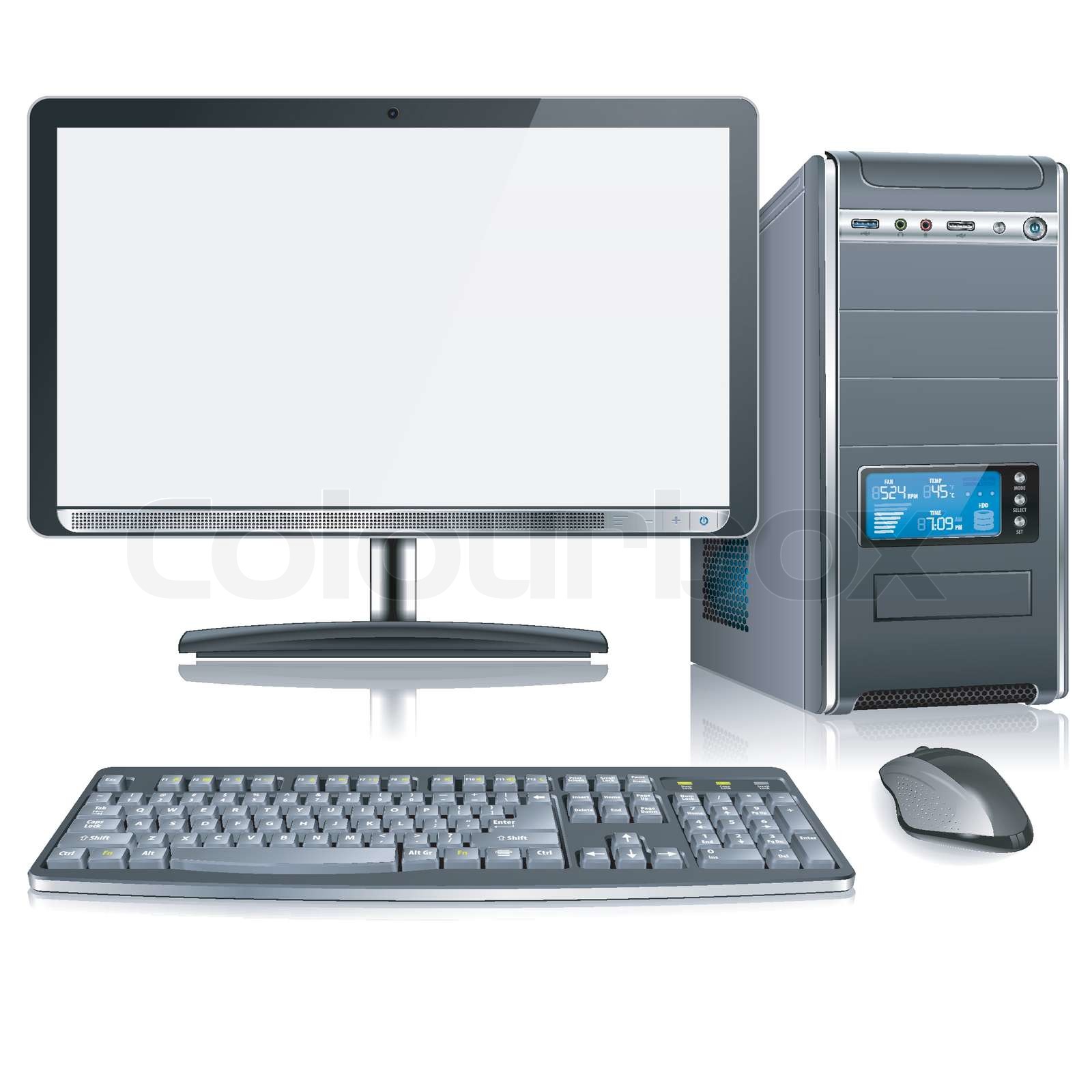 moderne Computer | Stock-Vektor | Colourbox