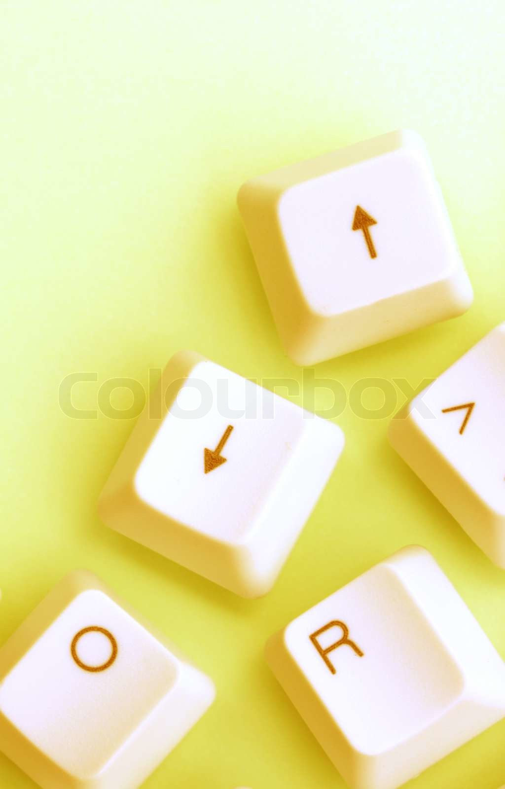 Computer keys | Stock image | Colourbox