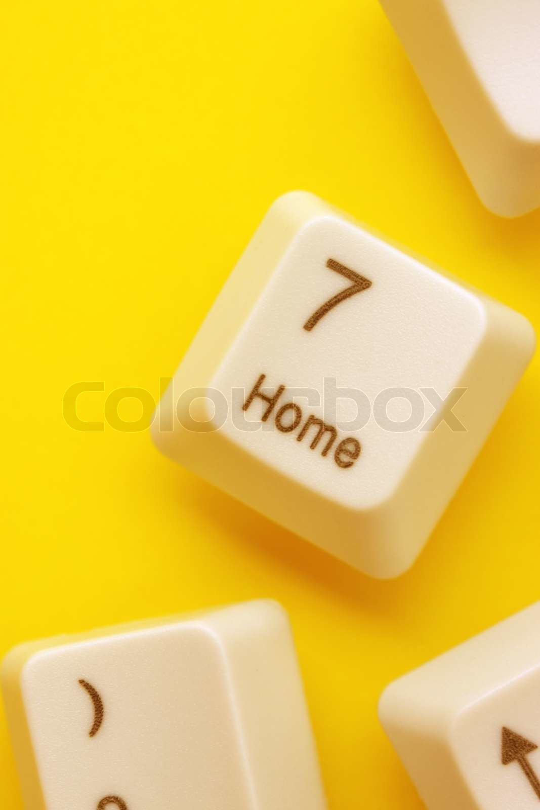 ComputerTasten Stock Bild Colourbox