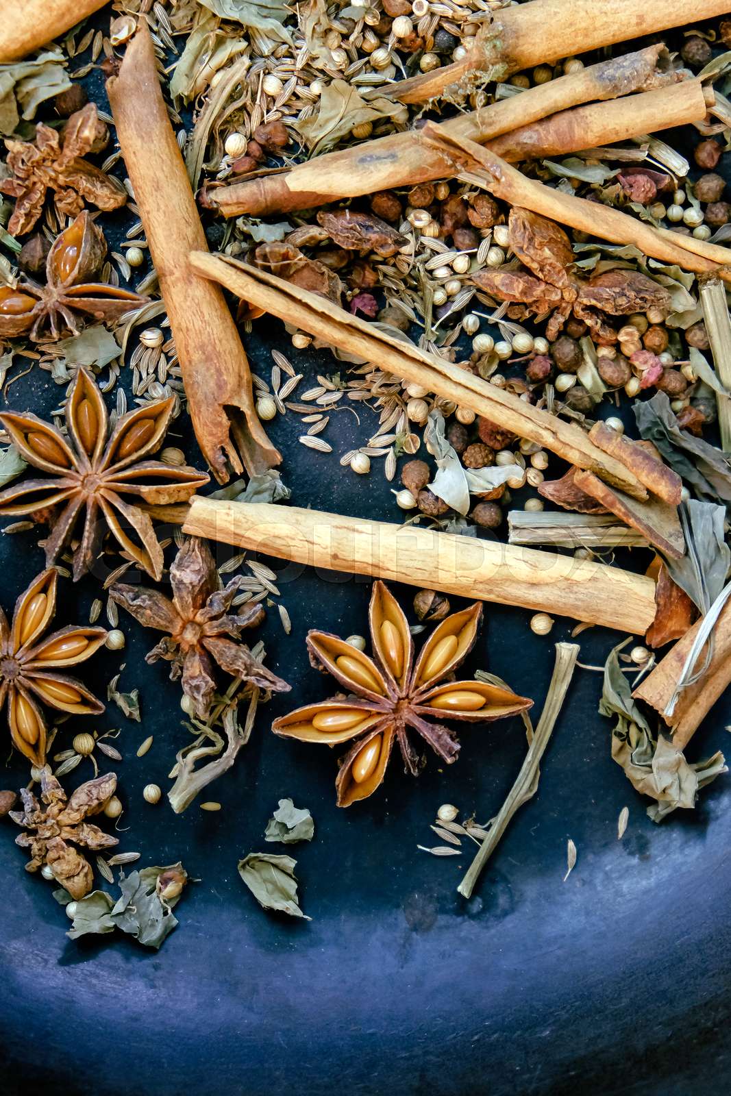 spices-in-a-pan-stock-image-colourbox