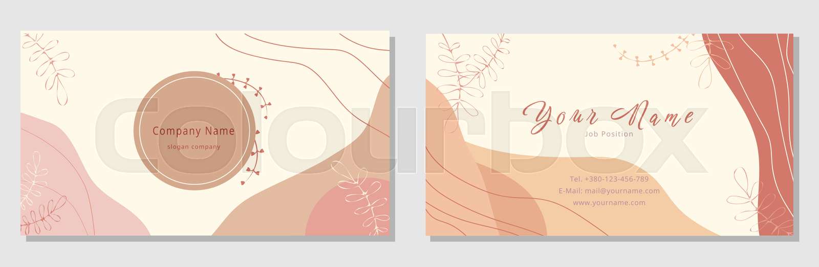 Online Business Card Template Free Download