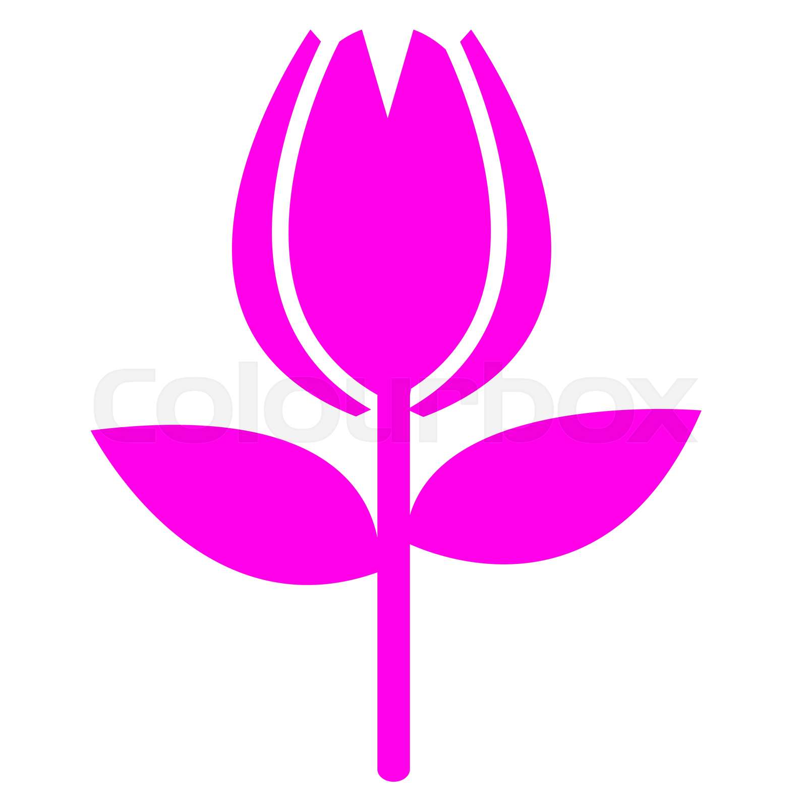 Flower icon flora sign symbol design Stock vector Colourbox