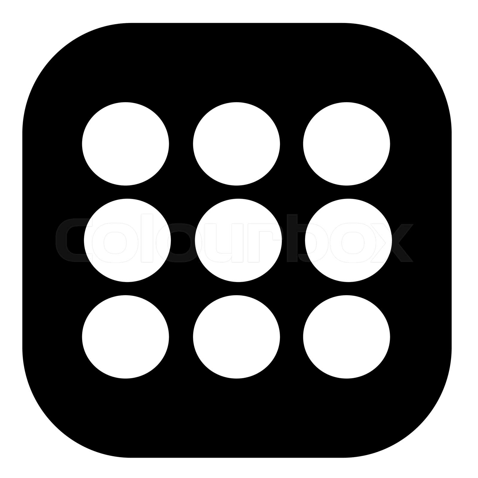 Menu icon sign symbol design | Stock vector | Colourbox