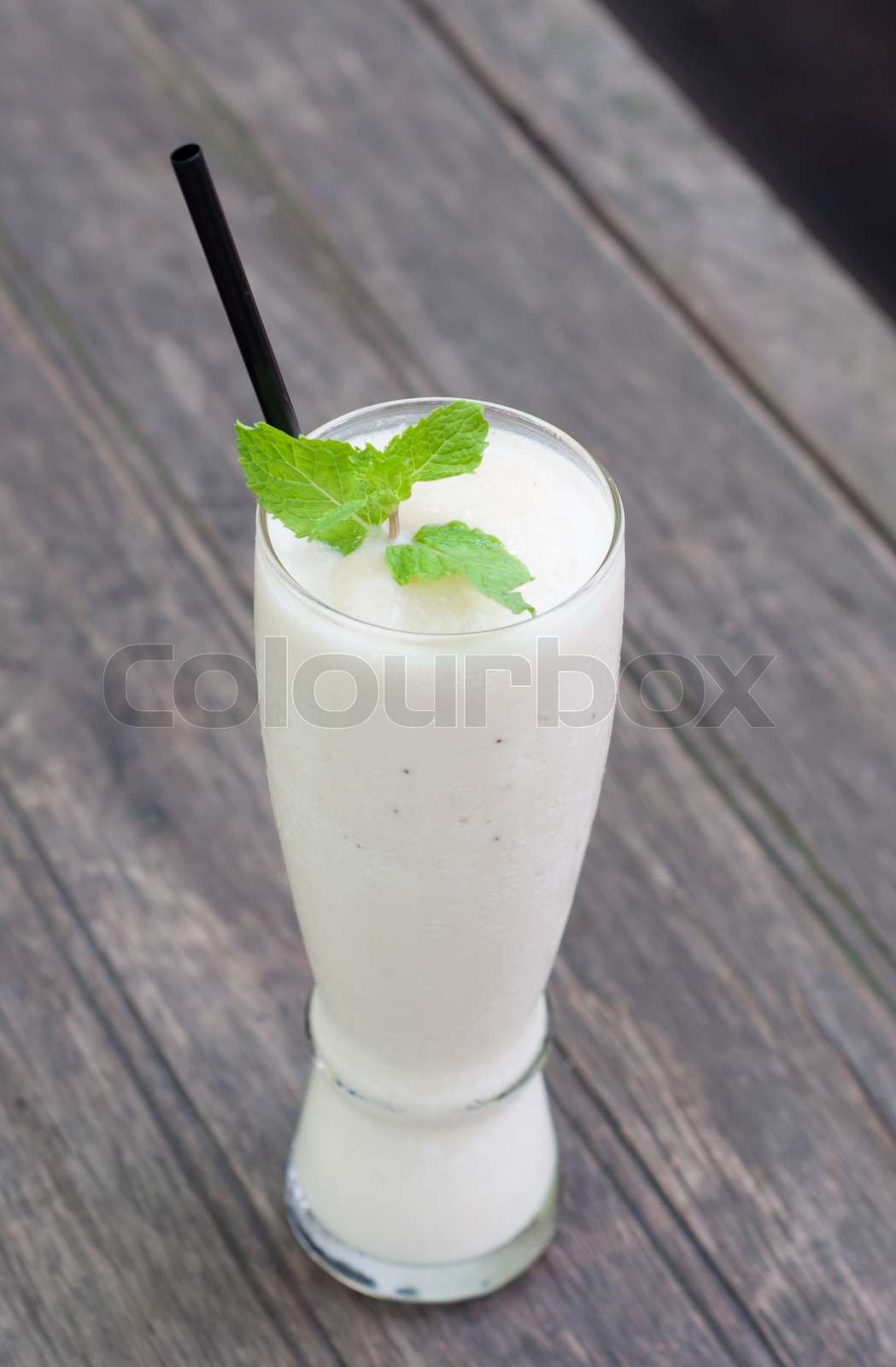 Milchshake Stock Bild Colourbox