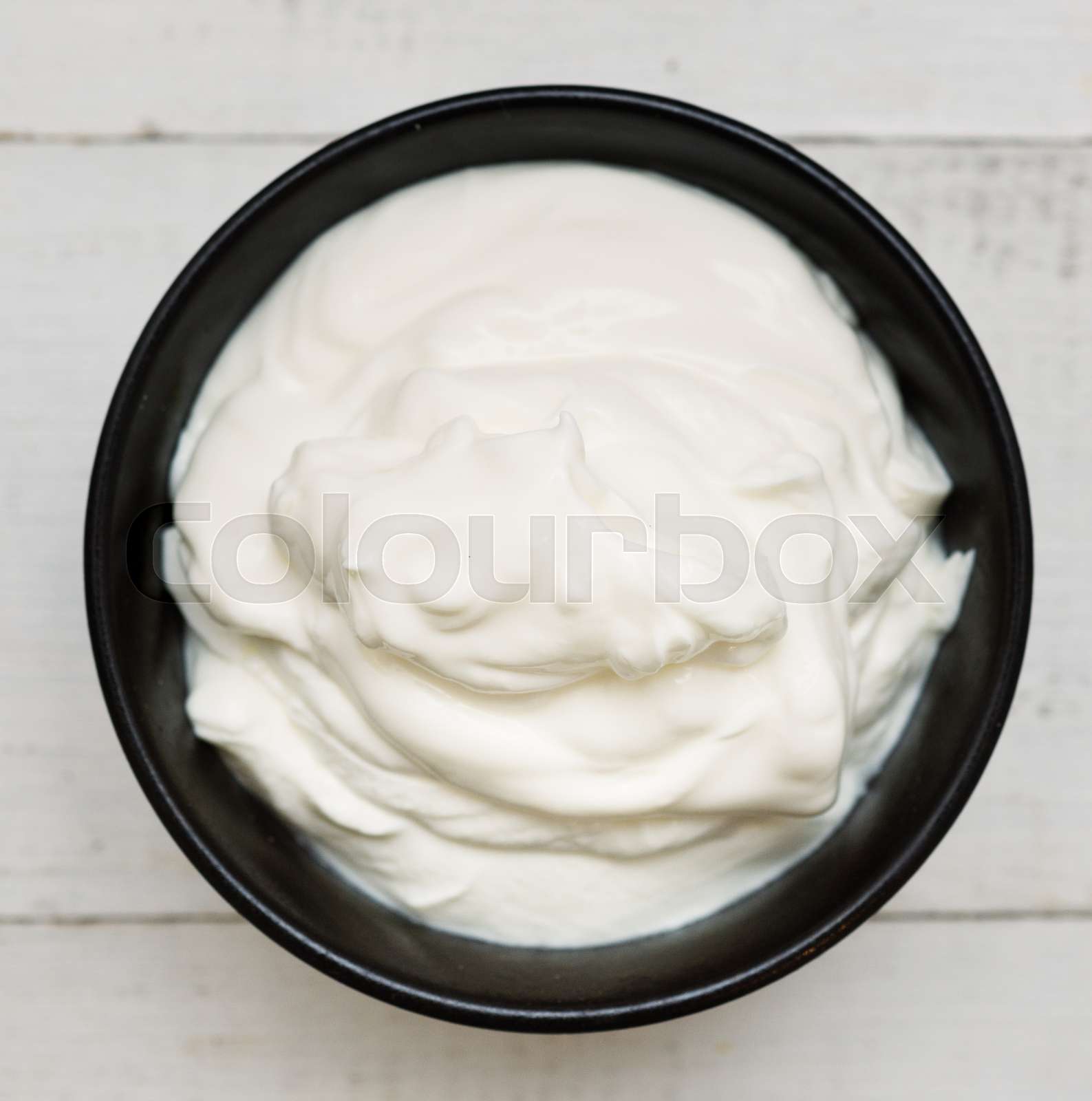 Sour cream | Stock image | Colourbox