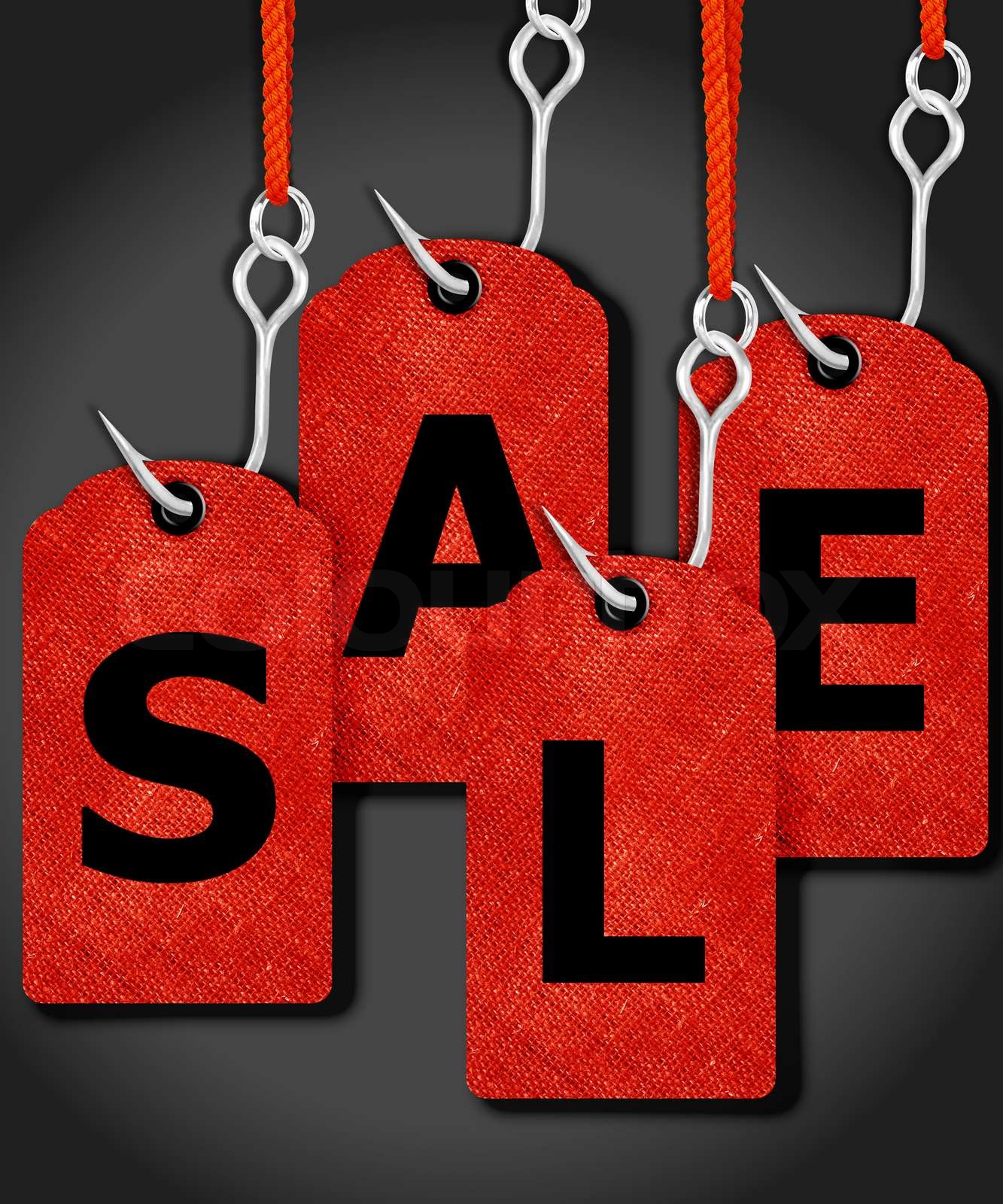 Blank Preisschild Stock Bild Colourbox