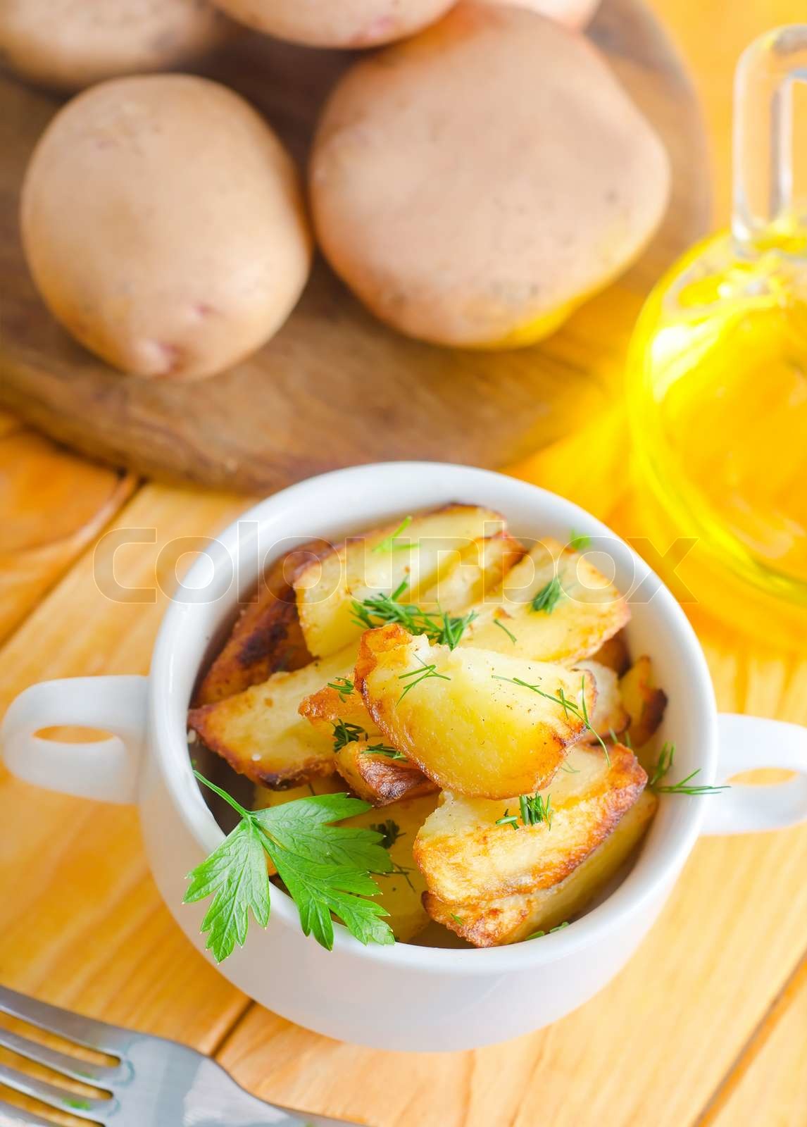 bagt kartoffel | Stock foto | Colourbox