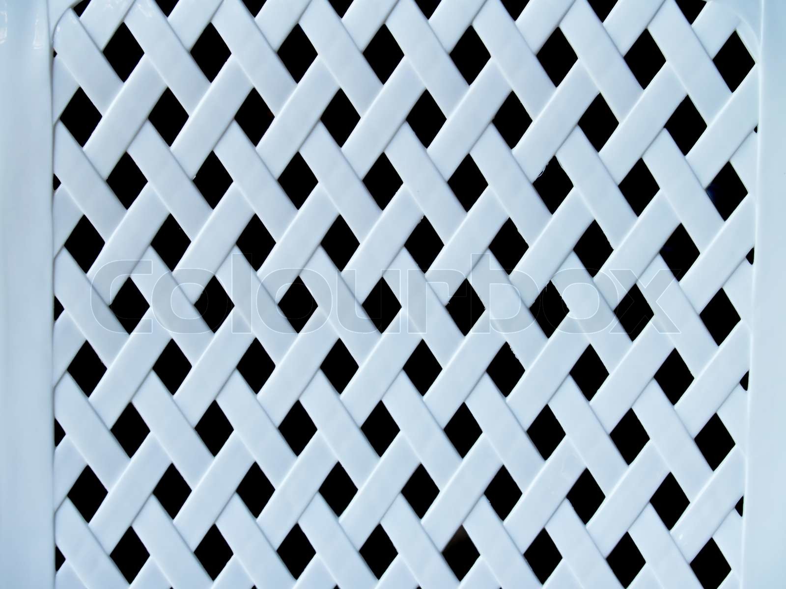 Plastic Gitter | Stock Bild | Colourbox