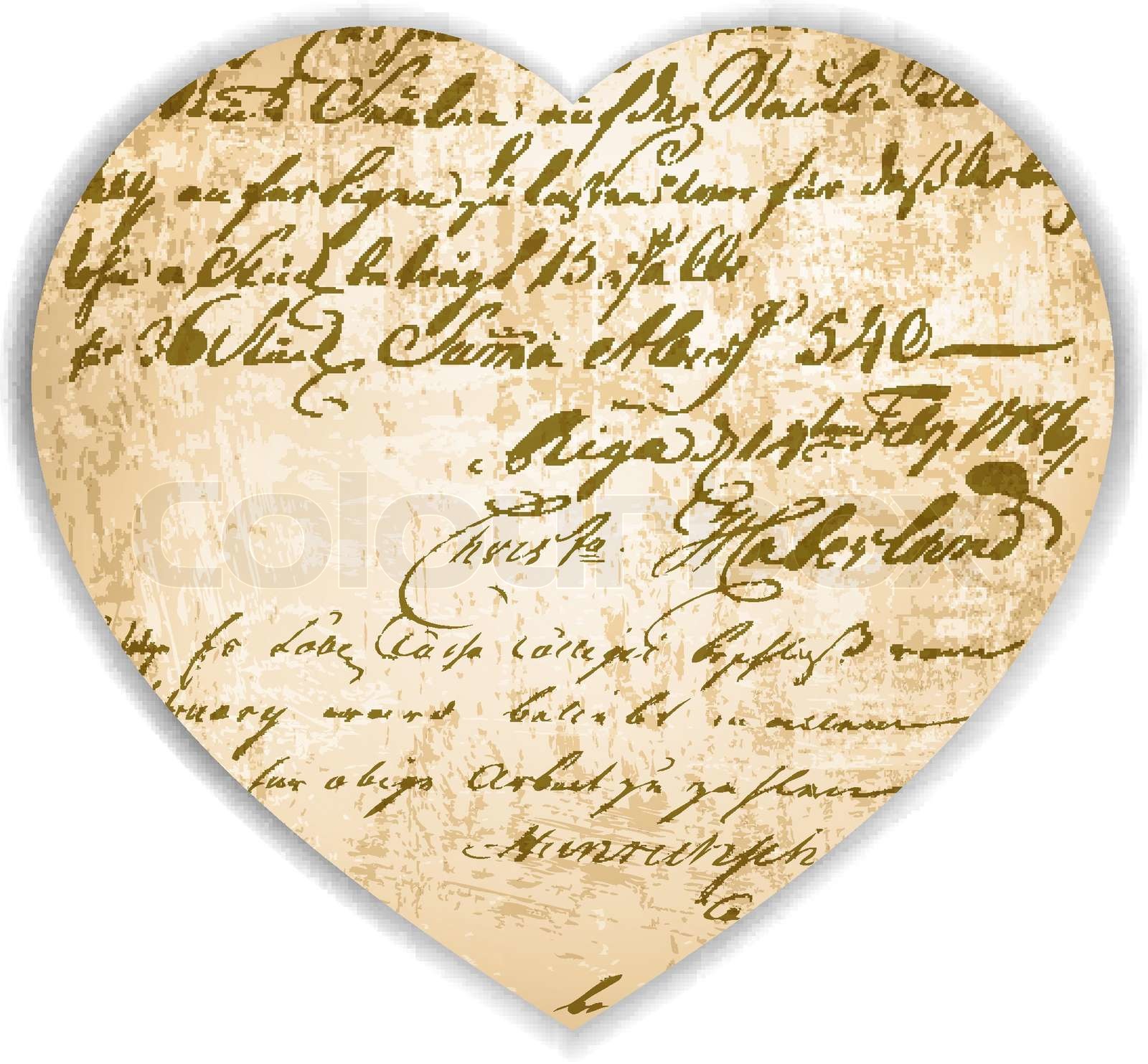 Vintage Heart | Stock vector | Colourbox