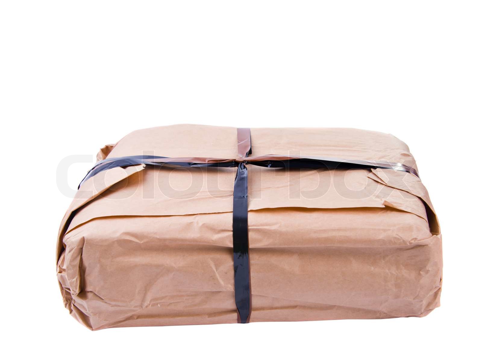 parcel isolated | Stock image | Colourbox