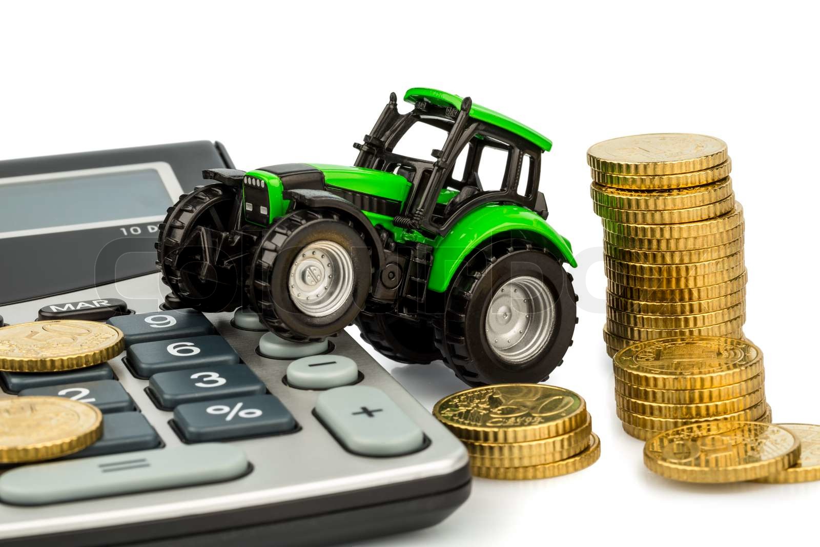cost accounting in agriculture Stock image Colourbox