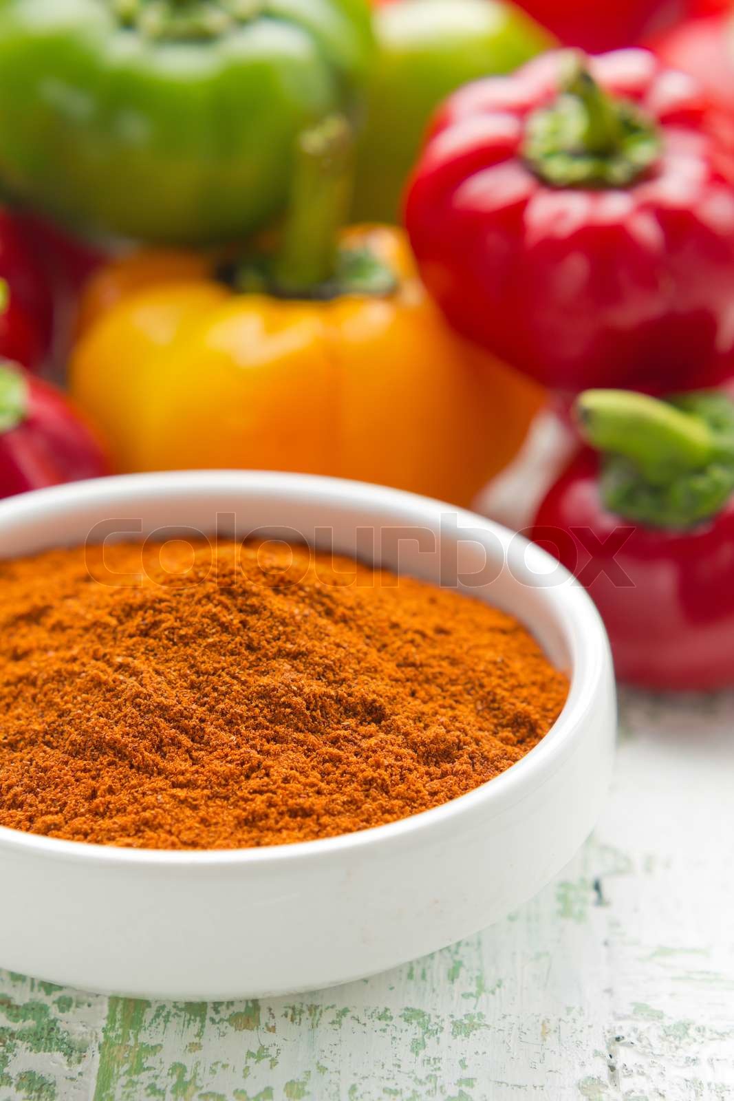 Paprika Stock image Colourbox